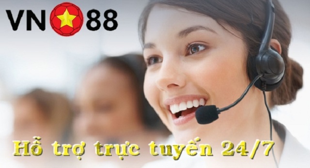 Dịch vụ chăm sóc khách hàng của nhà cái VN88 hoạt động 24/7