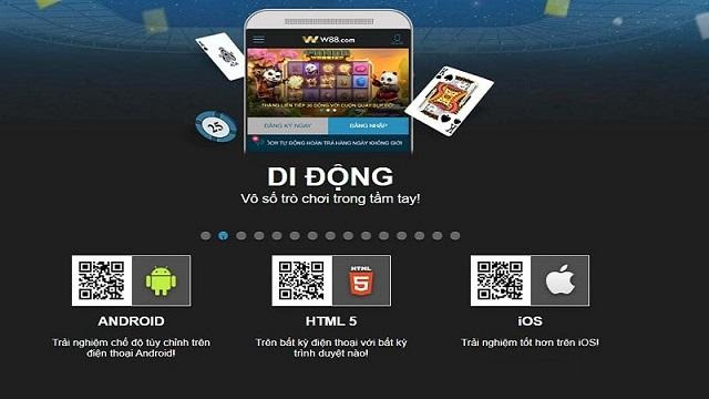 Ứng dụng W88 di động mang đến sự tiện lợi cho nhiều khách hàng