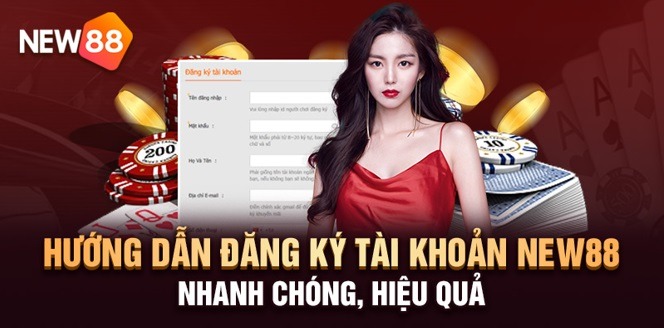 Đăng ký tài khoản NEW88 trong một nốt nhạc