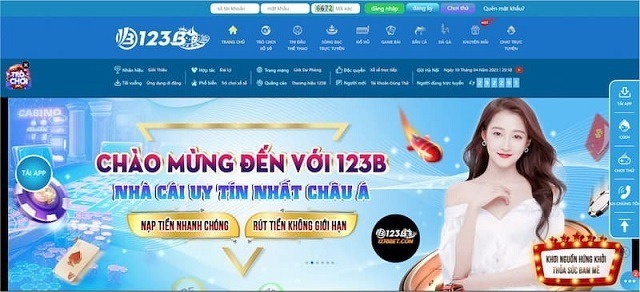 123B là địa chỉ cá cược uy tín hàng đầu tại châu Á