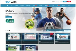 Giao diện nhà cái uy tín W88 thân thiện dễ chơi